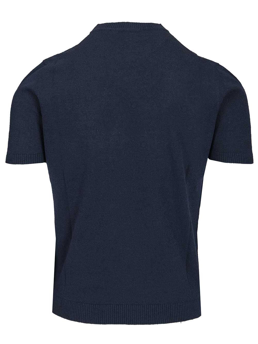 Al Duca D'Aosta Terrycloth T-Shirt - Blu | 9c030513e68ee48df90b1f57b808ecae9018511e