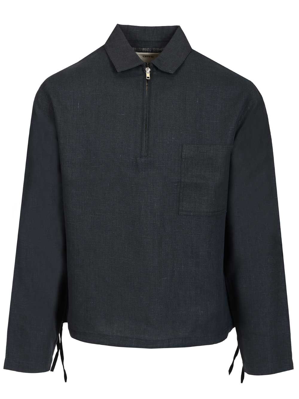 Arte Zip-Up Sweater Shirts - Blu | f164b28863d927651fd71312ae5ea80d92ef7aa5
