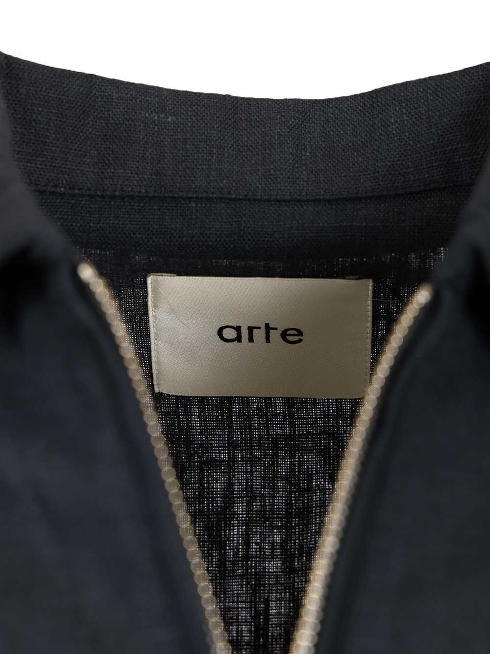 Arte Zip-Up Sweater Shirts - Blu | 515055b0ba80913e77e95131a66a6ac80a991b37