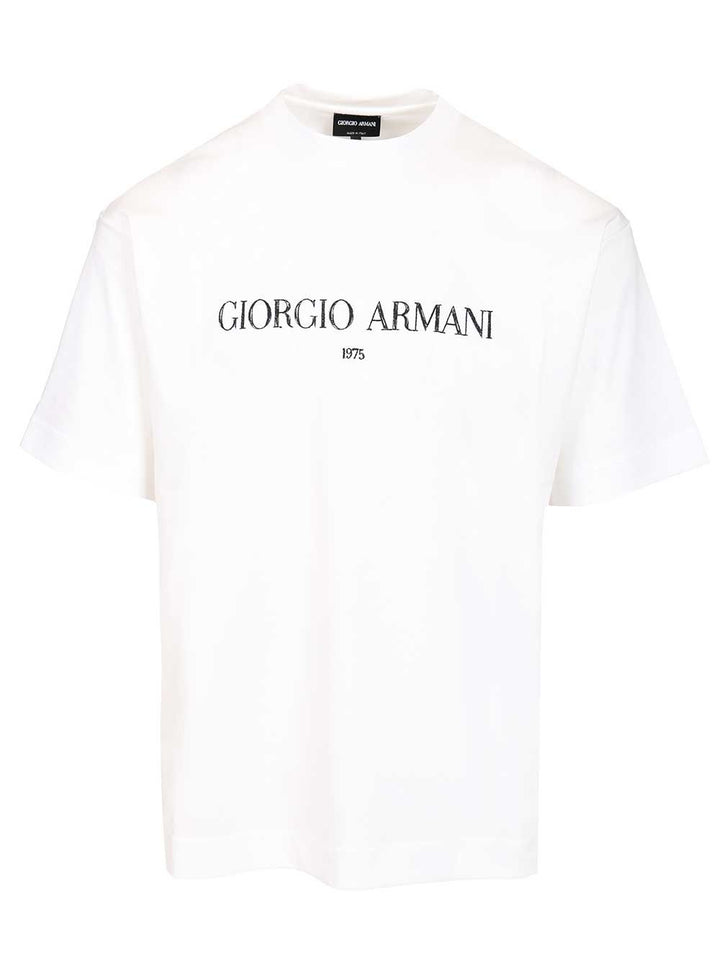 Giorgio Armani Giorgio Armani T-Shirt - Bianco | d1650b1e6f0a6f3aac95aa8c4937bb9fddd7f023