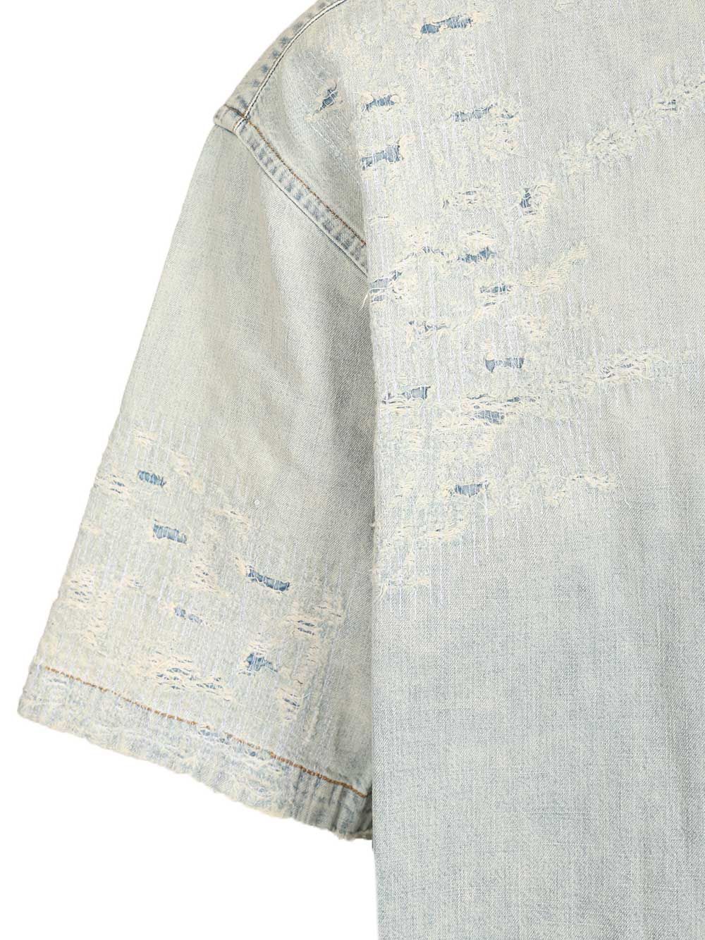 Acne Studios Denim Shirt Shirts - Light blue | 84f4c58cbdf232bef2a4f1fb2e06ab73a7bd4ae3