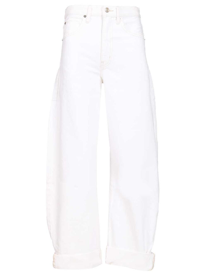 Frame The Bubble Jean Jeans - Bianco | 960350c45915cae0fe187cd7f0717c0f836899db