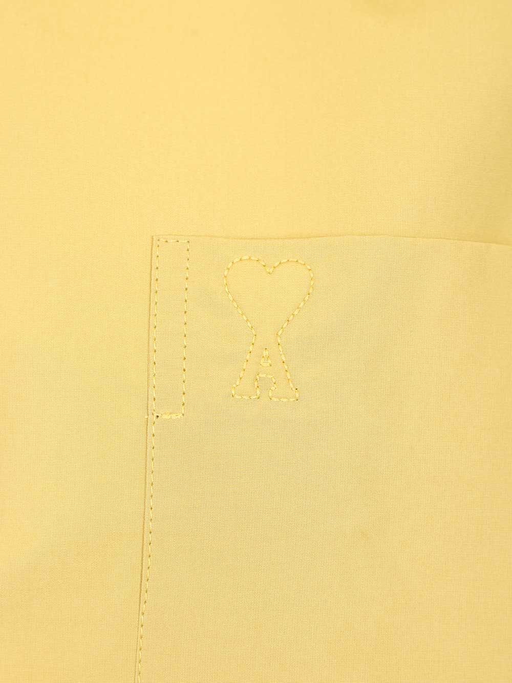 Ami Long-Sleeved Shirt Shirts - Giallo | 0195fa78b2bebdc6ba5e3298d96e98a08238f308