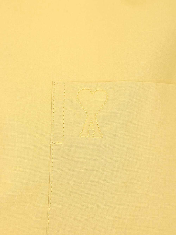 Ami Long-Sleeved Shirt Shirts - Giallo | 0195fa78b2bebdc6ba5e3298d96e98a08238f308