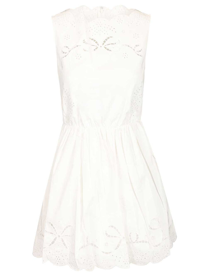 Self-Portrait White Mini Dress Abiti - Bianco | cf0b769fdf4c55cdc8069043c23cb86eefec2024
