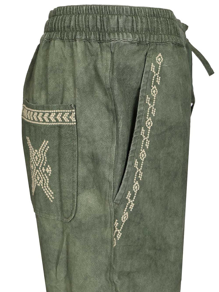 Marant Zabel Trousers - Verde | 6f15ceb6b706b367912492e0dc47b2a53c29b87d