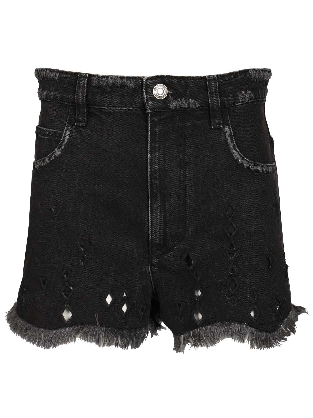 Isabel Marant Aecia Trousers - Nero | d989129e4e6e6caeeab416ae2cc3531a03925c4c