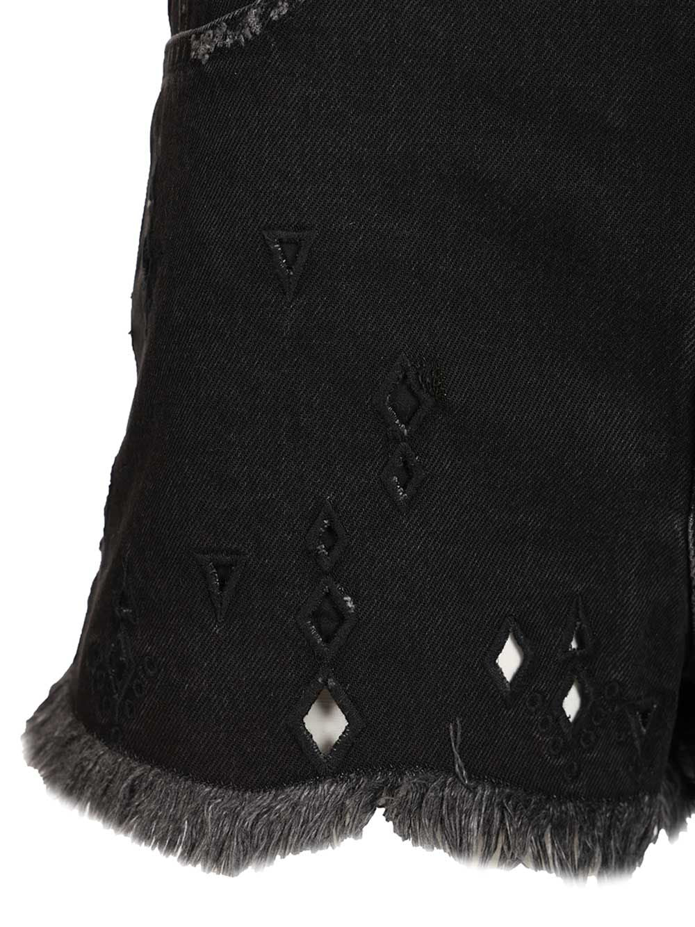 Isabel Marant Aecia Trousers - Nero | a6a54989862a864c3cb9e8535b62bbfcb3dc3839