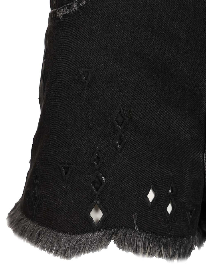 Isabel Marant Aecia Trousers - Nero | a6a54989862a864c3cb9e8535b62bbfcb3dc3839