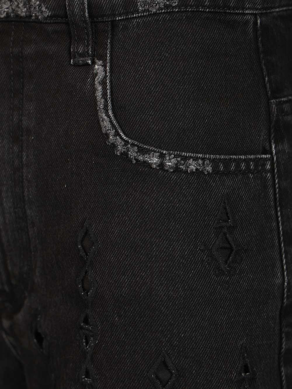 Isabel Marant Aecia Trousers - Nero | 506f86032bc29f111cdd6e488bbd0e5432ecd814