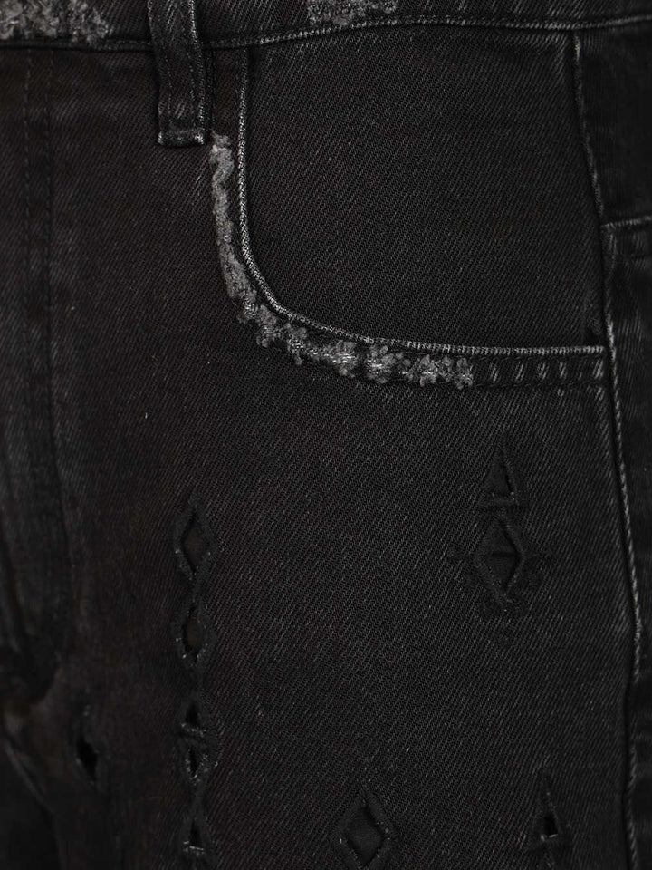 Isabel Marant Aecia Trousers - Nero | 506f86032bc29f111cdd6e488bbd0e5432ecd814