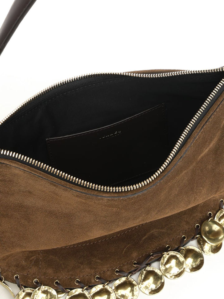 Isabel Marant Oskan Shoulder Bags - Marrone | dedb420d87c263d444a6240bc9ab65955b9657fb
