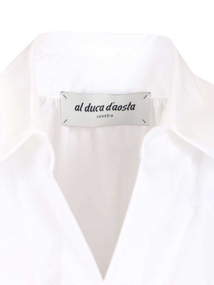 Al Duca D'Aosta Aletta Shirts - Bianco | 6771a5a2d1b9ecece07e478b80e89d4b007fc818