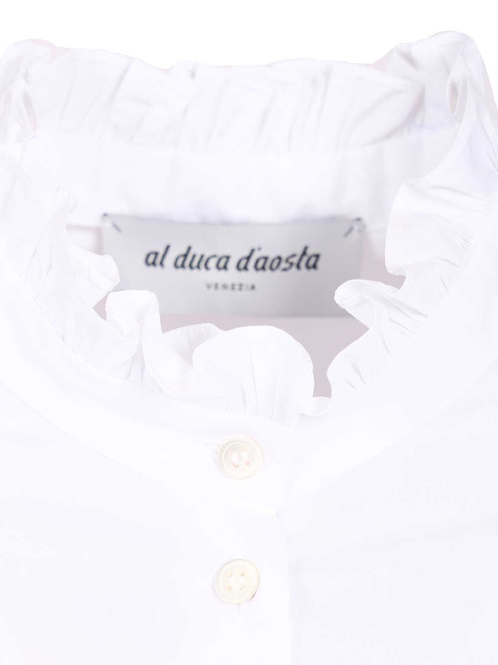 Al Duca D'Aosta Rouche Shirts - Bianco | d92bf80fb9dec5e700f42330e3bfec004f049d77