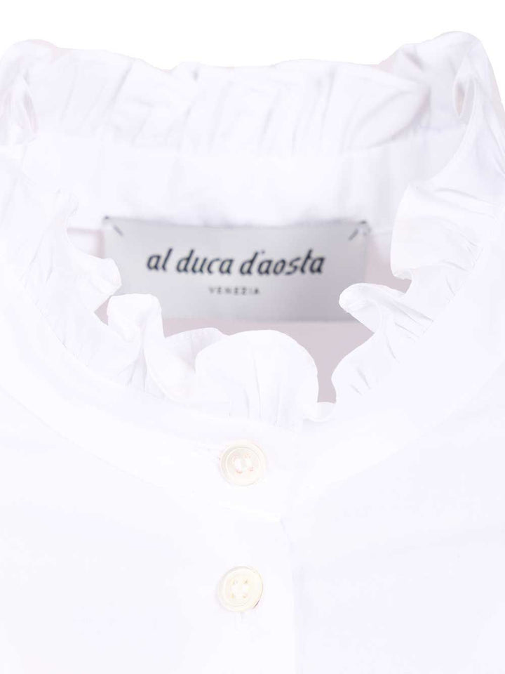 Al Duca D'Aosta Rouche Shirts - Bianco | d92bf80fb9dec5e700f42330e3bfec004f049d77