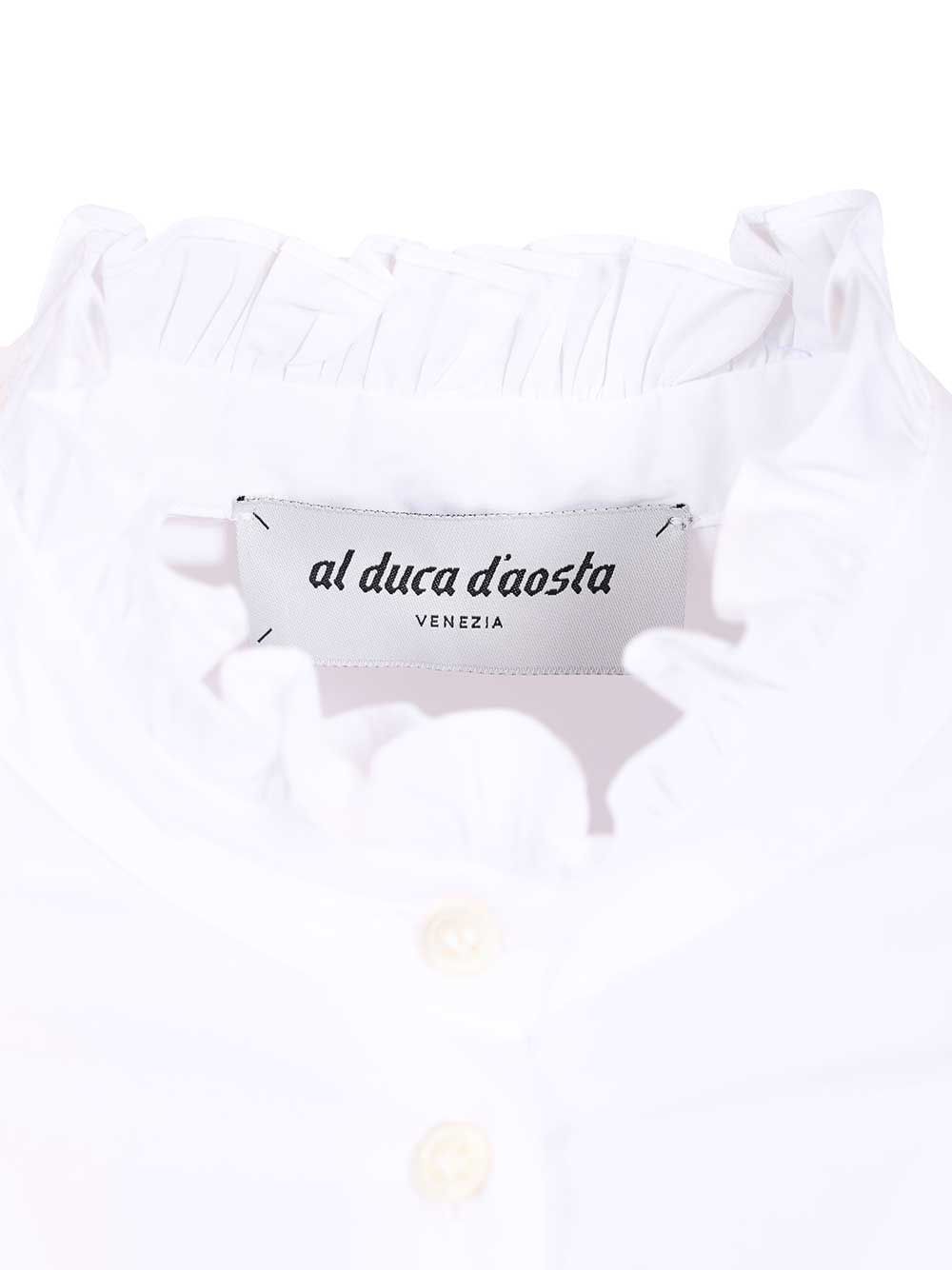 Al Duca D'Aosta Rouche Shirts - Bianco | 7d1cf340b873d6d4b848884a1346dd277f990354