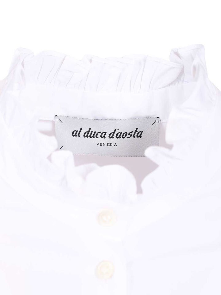 Al Duca D'Aosta Rouche Shirts - Bianco | 7d1cf340b873d6d4b848884a1346dd277f990354