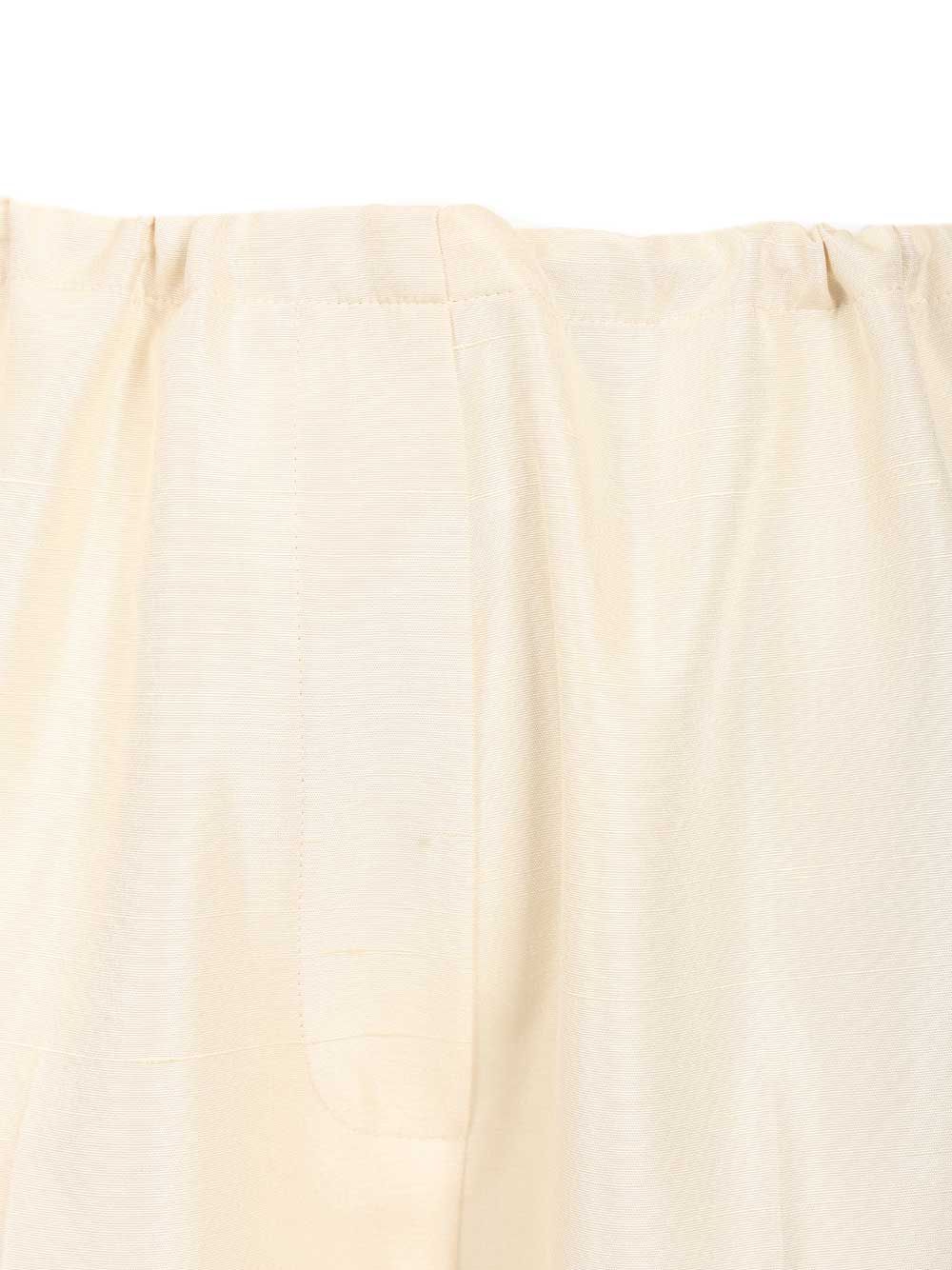 The Row Silk Beta Pants Trousers - Bianco | 077a490836c89c4323f6b35ff33517689148c028