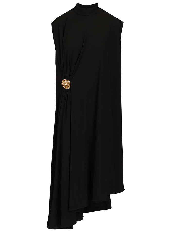 Bottega Veneta Crepe Viscose Jersey Dress Abiti - Nero | 7b4c288723b749d34d1a08a939ed9f5accb8fe12