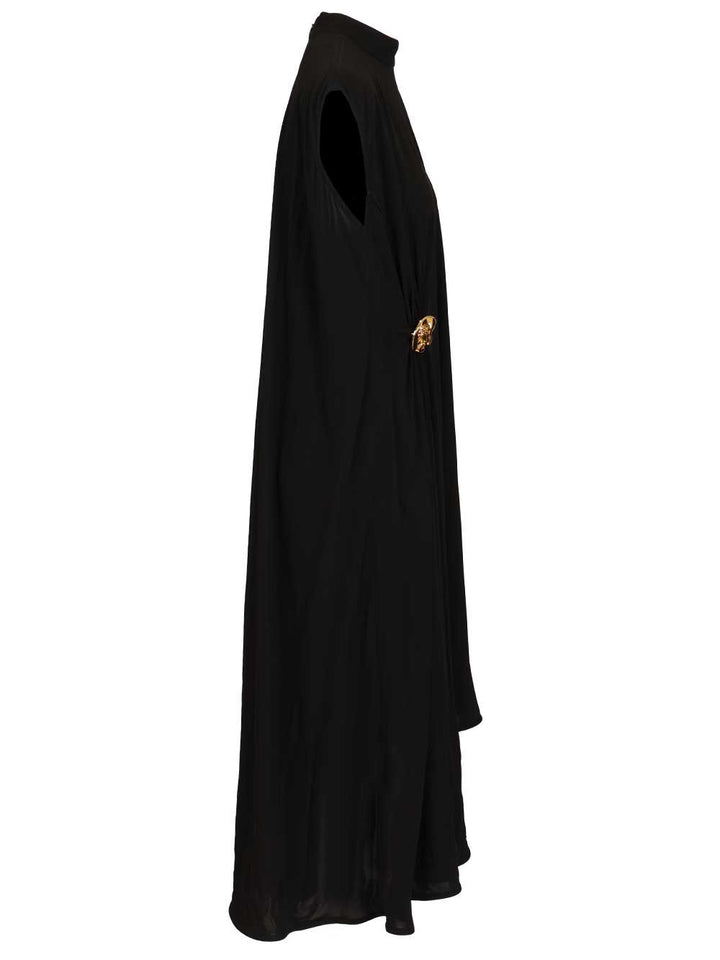 Bottega Veneta Crepe Viscose Jersey Dress Abiti - Nero | 736ed86f456844822a423fcaf3439410a816b86a