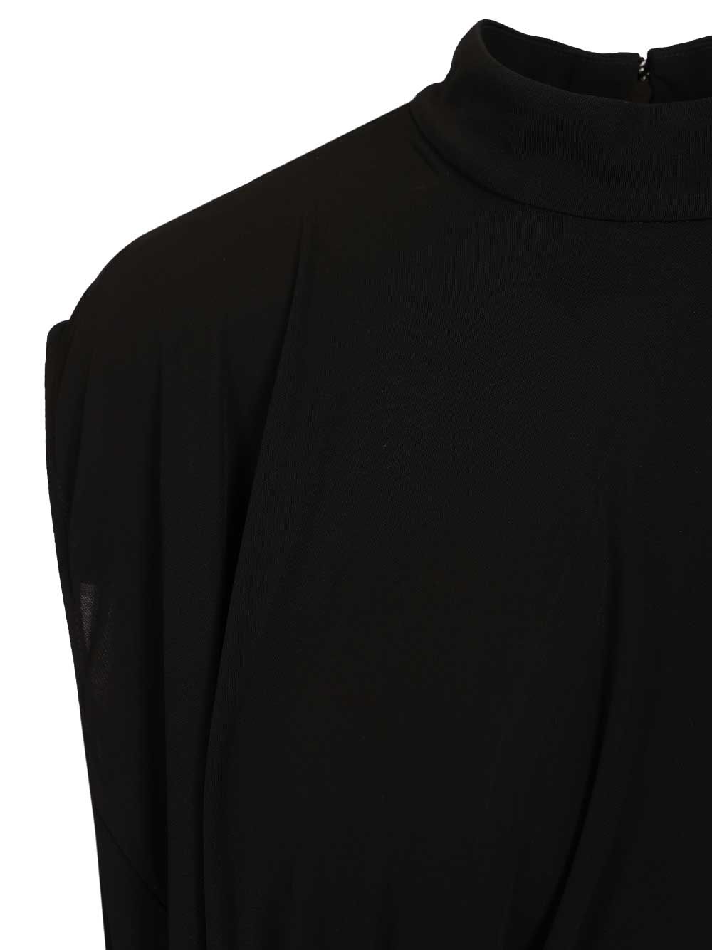 Bottega Veneta Crepe Viscose Jersey Dress Abiti - Nero | c4e1a539ef7fe97ca203f760de92dd7503fea059