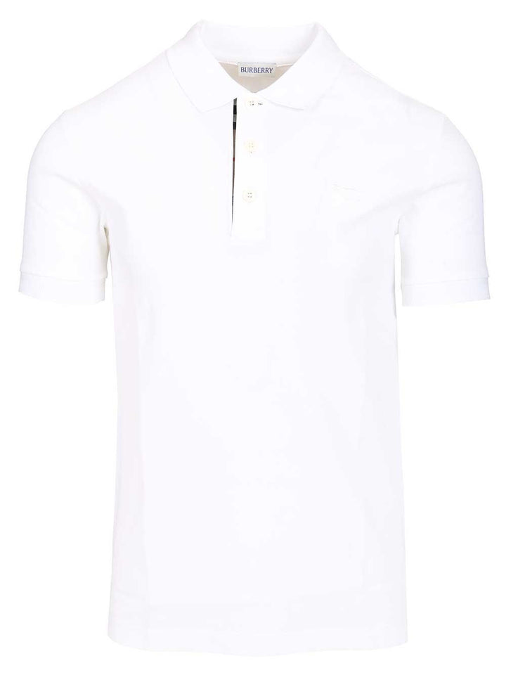 Burberry Cotton Polo Polo shirt - Bianco | d3535898b3e1fe816b94f530fc3574136f3d621e