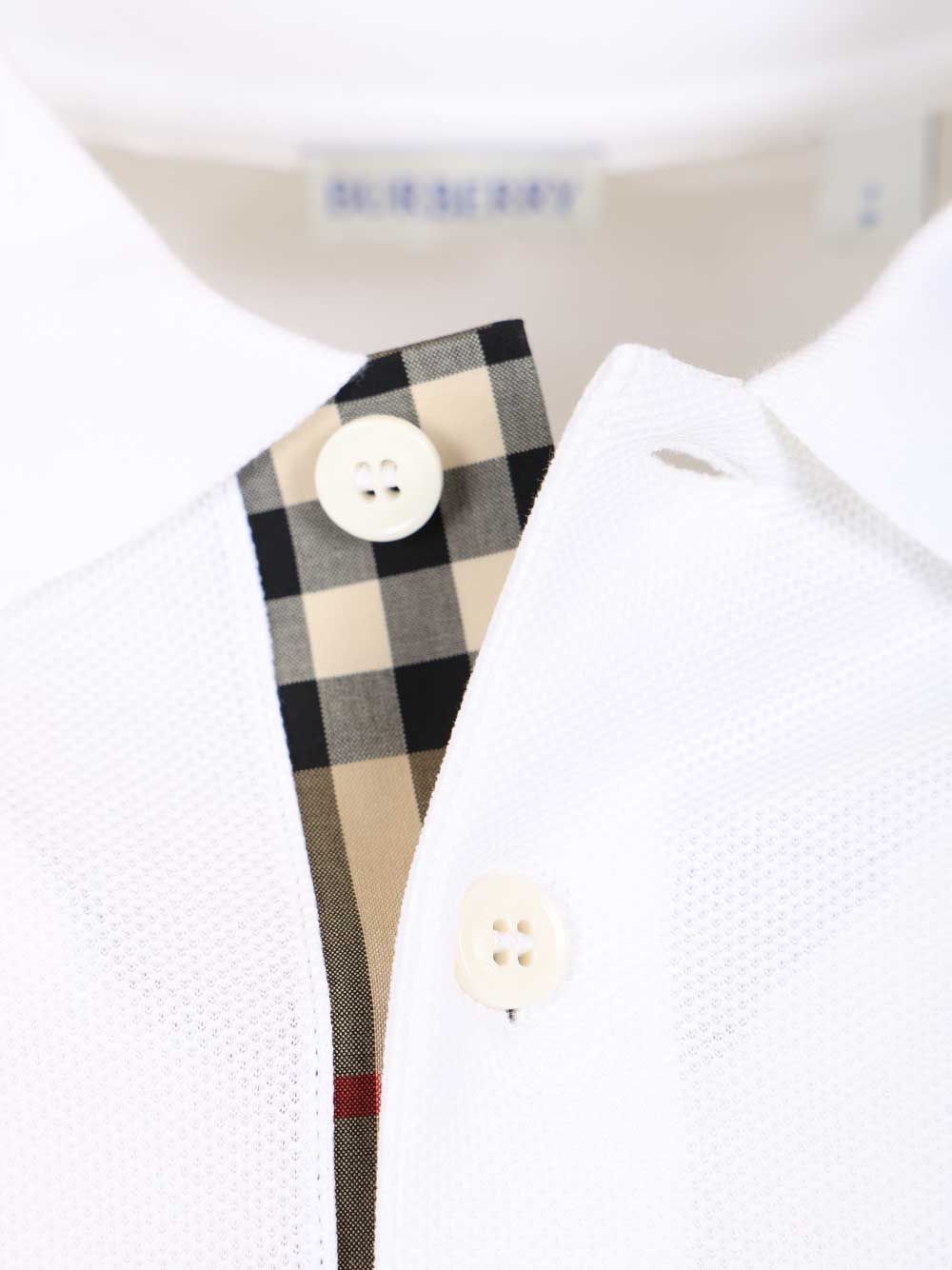 Burberry Cotton Polo Polo shirt - Bianco | 729ea6c03842daeaab06435ce612d427304b5912