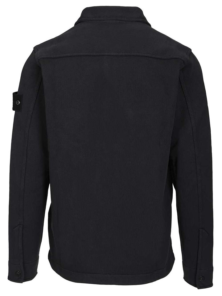 Stone Island Ghost Overshirt Sweatshirts - Blu | e3fa097814c4300e2af96beec11e4136e1df7a7e