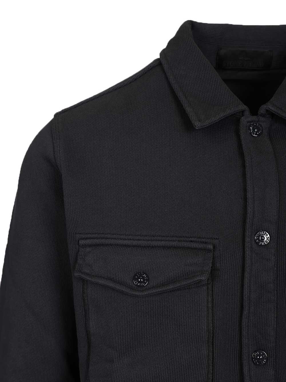 Stone Island Ghost Overshirt Sweatshirts - Blu | 25ee9f24e1e455ce2b1939212e6584f91f09294c