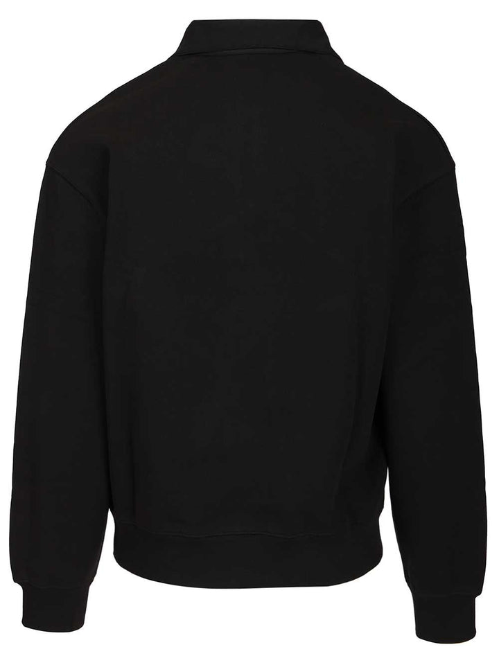 Maison KitsunÉ Zip-Up Sweatshirt Sweatshirts - Nero | 03e24bc295c7fb4368d64839afd60c337cb18672