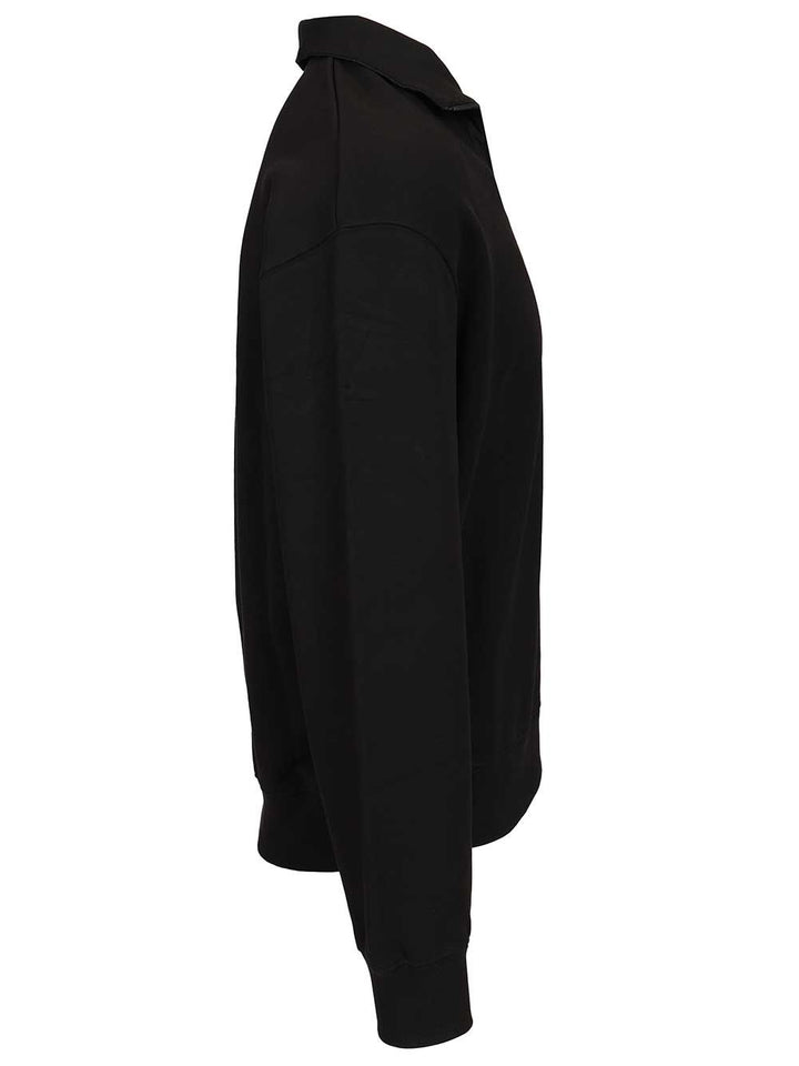 Maison KitsunÉ Zip-Up Sweatshirt Sweatshirts - Nero | a0324262281bcc6aba086742b0ccacb5a6b7332a