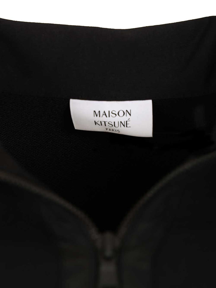Maison KitsunÉ Zip-Up Sweatshirt Sweatshirts - Nero | a6e47d0c860e5e9f34b5a7b5c66e488f50b9e03e