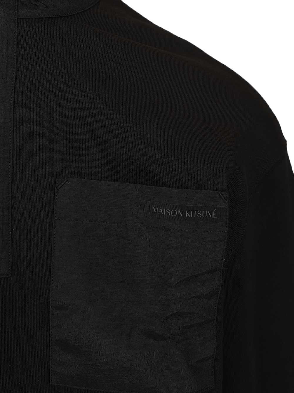 Maison KitsunÉ Zip-Up Sweatshirt Sweatshirts - Nero | 00172172b09e60af98d66c714e248c592f4ef2c2