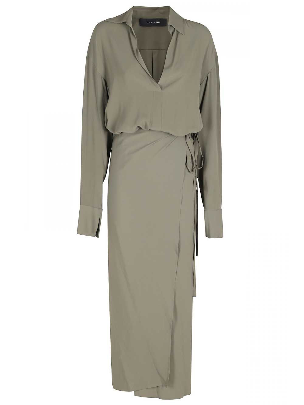 Federica Tosi Long Pareo Dress Abiti - Verde | bae37ba6e199b61a32c119b5e0db1b5a8a1a1fcb