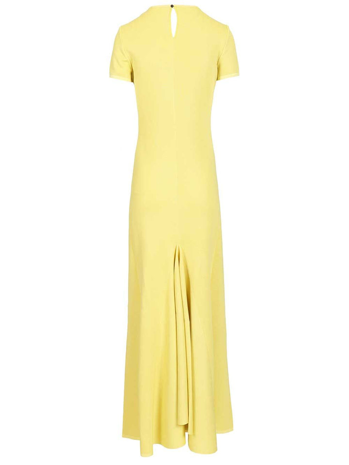 Jacquemus La Robe Maille Maxi Dress Abiti - Giallo | 83c6cc92e85b472cd9e513176aaaab8db9898d72