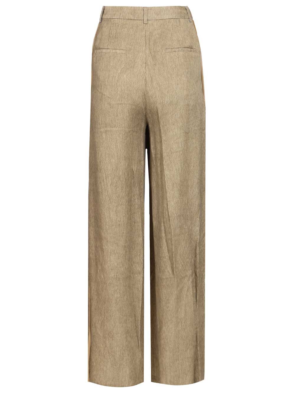 Hui Marigold Trousers - Beige | 54360649a183986b5538d4417f249f0a55ddd698