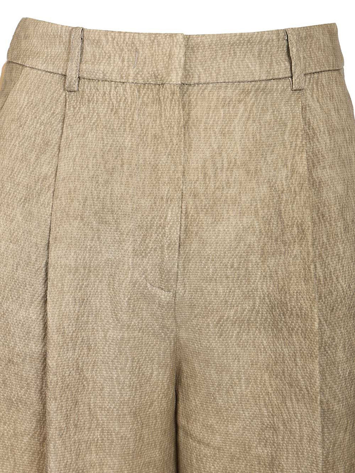 Hui Marigold Trousers - Beige | f0cafd1ee26d9a1dcfaea944bb86fbc1ef377944