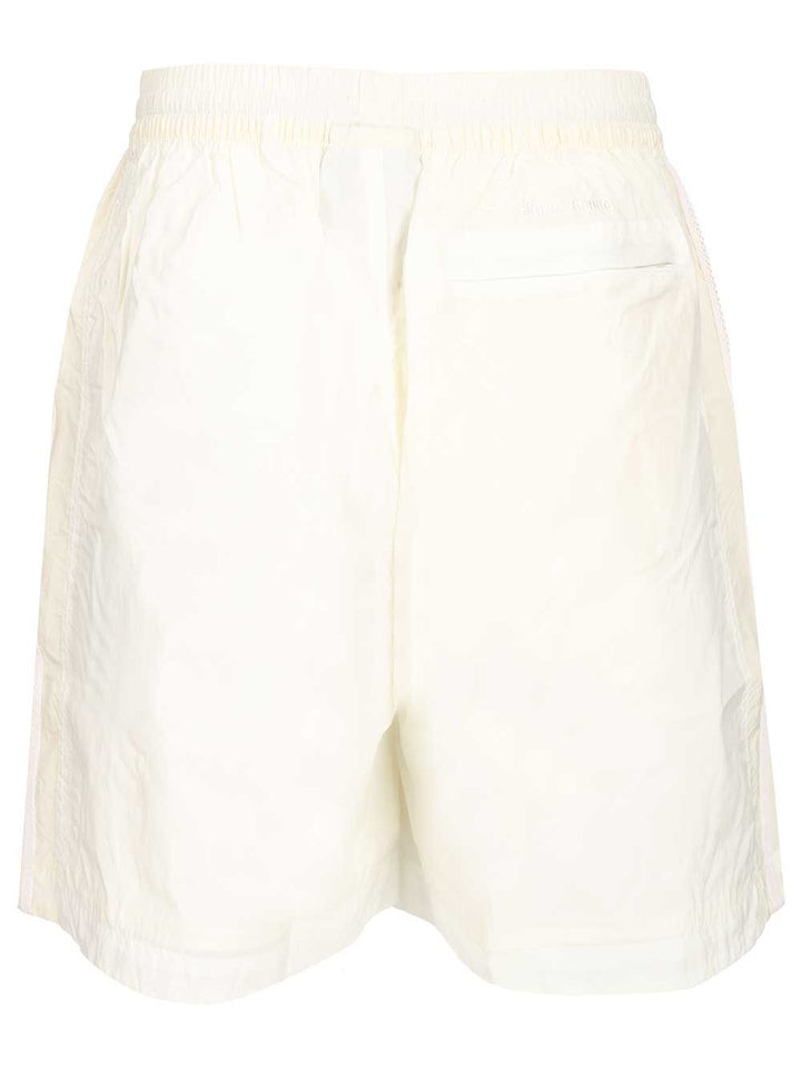 Adidas X Wales Bonner Wales Bonner Football Shorts Trousers - Bianco | 60fcc6c77a567ea13d18de60ff8d86bf82df6a93