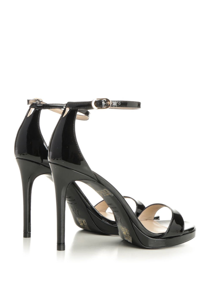 Stuart Weitzman Nudist 100 Sandal Sandali - Nero | aba12ec66b365c1fa900fdaae9cf2706da657fd1