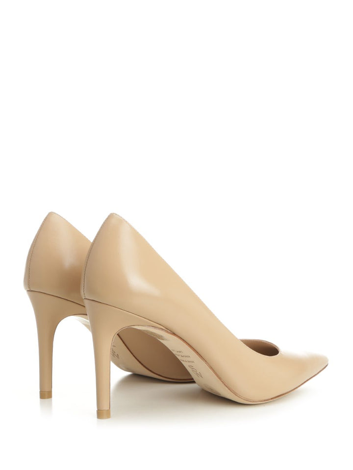Stuart Weitzman Stuart Power 85 Decollete - Beige | bee8afc27bb3380d79ef075288ebb1ae60036a80
