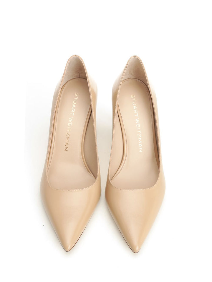 Stuart Weitzman Stuart Power 85 Decollete - Beige | 4f2c21c55a53db1a62122c7384e57736ad03f9fa