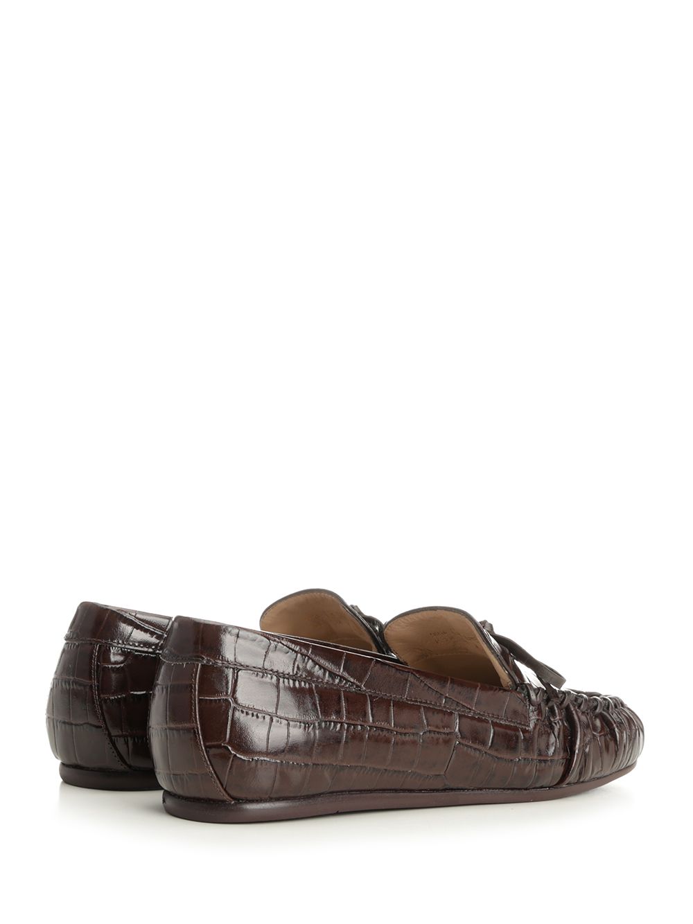 Stuart Weitzman Britt Bow Scarpe basse - Marrone | 536db5ce1b91038dc2ac0fe2dde99d2e88b21622