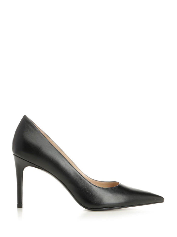 Stuart Weitzman Stuart Power 85 Decollete - Nero | f33a096dbc8a2db6991b49c7f0517ff11e730d80