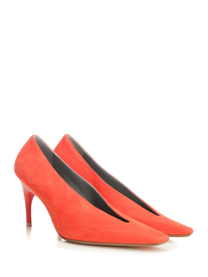 Balenciaga Duchesse Décolleté Decollete - Rosso | 4273ce9ca71ea785258075ba9306dec58436f9c7