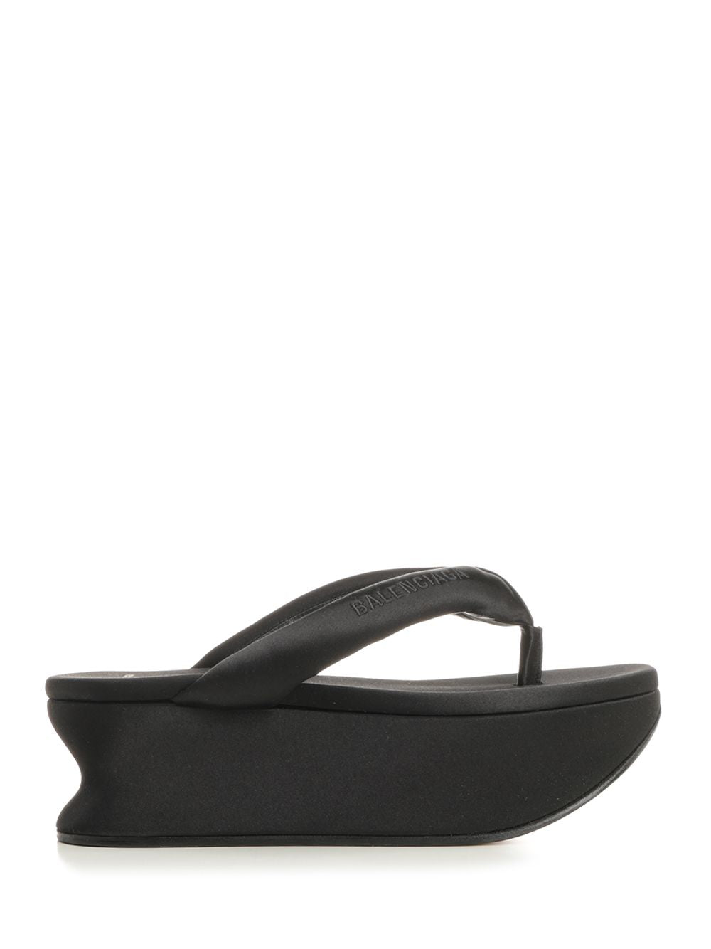Balenciaga Gaeta Flip-Flops Sandali - Nero | 81a67c5fd222b2ef7c93d0deaa95f1a005292b7e