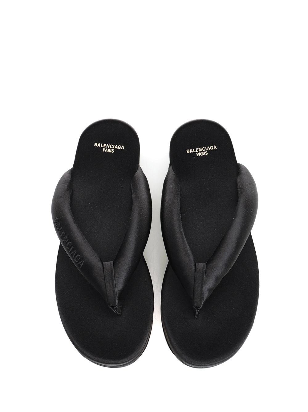 Balenciaga Gaeta Flip-Flops Sandali - Nero | fdda1daf0e16b0a5a4fd07744e397b92213b5fc5