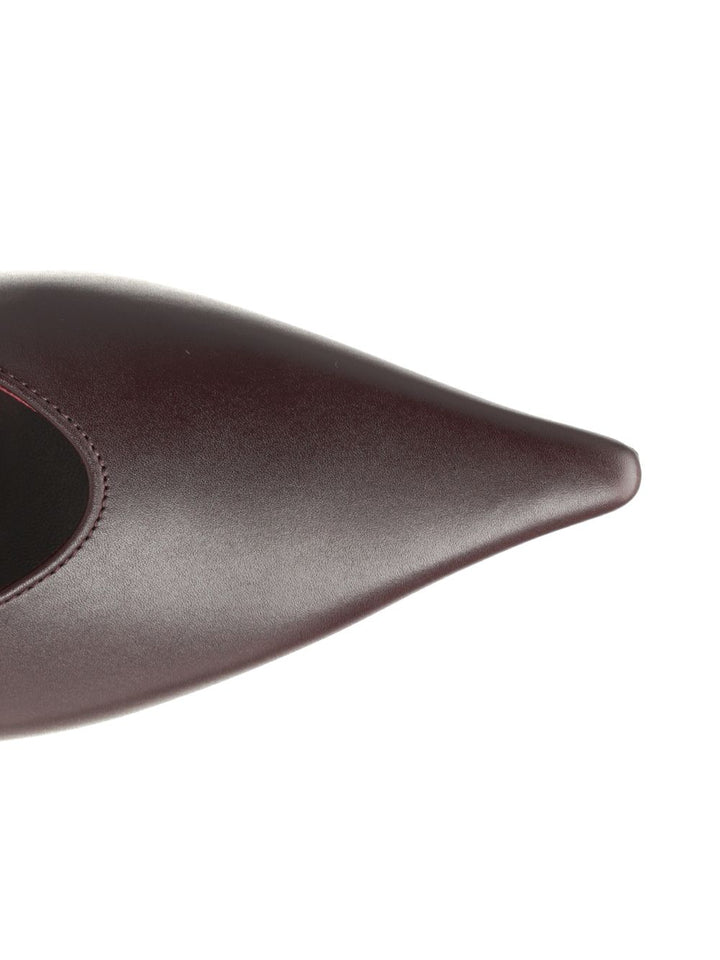 Jimmy Choo Isa 80 Decollete - Bordeaux | f636119bdc5071fa274e8b9041f028c7f0851fb3