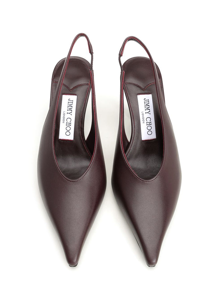 Jimmy Choo Isa 80 Decollete - Bordeaux | da002167aca57bcb3a2d5465e3e8018f3fa5102b