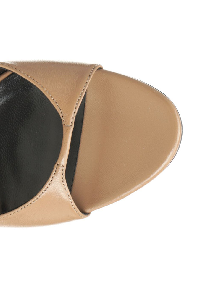 Jude Haze Sandal In Leather Sandali - Beige | 62e1b45b8b008e69f2d5cfbe1ff91209c6b1e79a