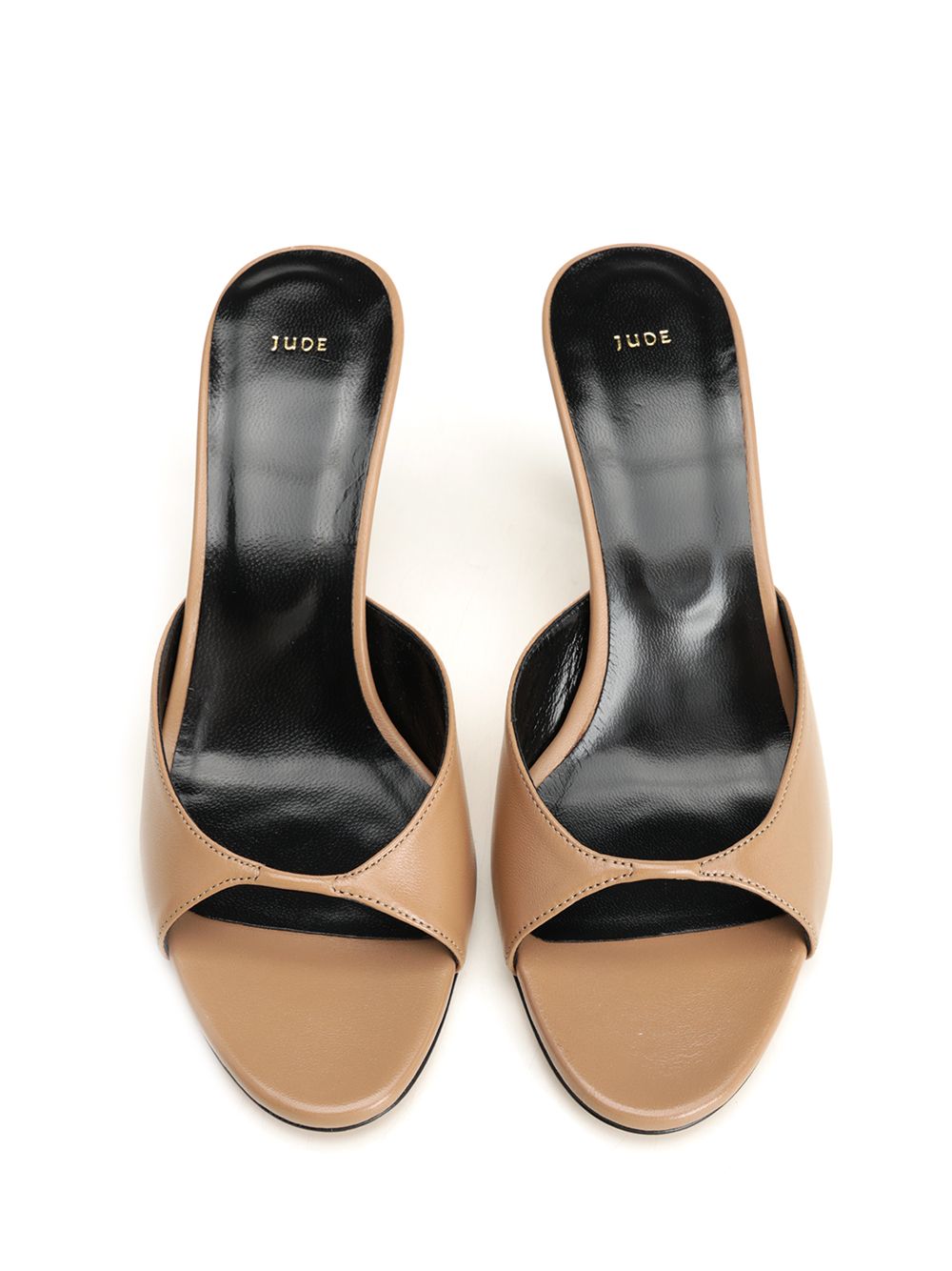 Jude Haze Sandal In Leather Sandali - Beige | 4333a19925082d7643aceba03f7ba8c3b9000d4f